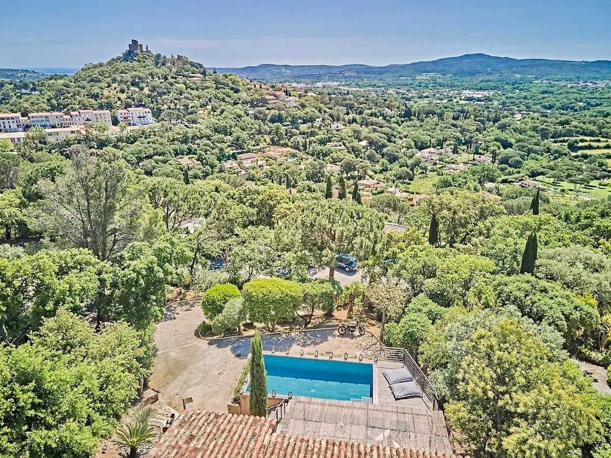 Villa Castel-3 Chambres-Piscine-Golfe De Saint-Tropez Grimaud France