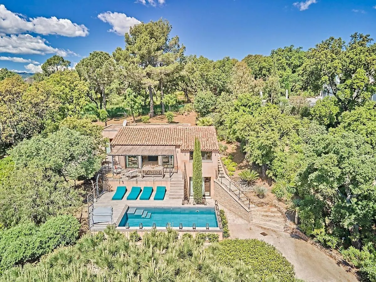 Villa Castel-3 Chambres-Piscine-Golfe De Saint-Tropez Grimaud 0*,  Frankreich